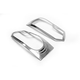 Couvre-phares Chromés (2 pcs, Acier Inoxydable) photo 2