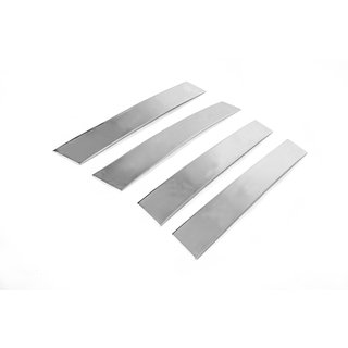 Couvre Montants de Portes Chromés (4 pcs, Inox) Nissan Qashqai 2014-2021 photo 2