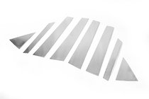 Hyundai IX-35 2010-2015 Enjoliveurs de Montants de Porte en Acier Inoxydable (8 pcs) photo 2