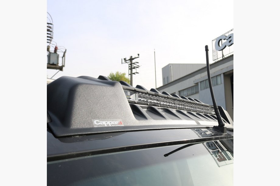 Nissan Patrol Y62 2010-2024 Casquette de pare-brise V3 (LED) Photo 4