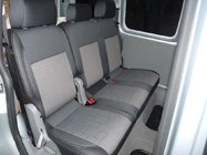 Volkswagen Caddy 2010-2015 Housses de Sièges Auto (Similicuir↗Tissu, Premium) photo 9