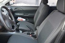 Mitsubishi Lancer 9 2004-2008 Housses de Sièges Auto (Similicuir↗Tissu, Premium) photo 4