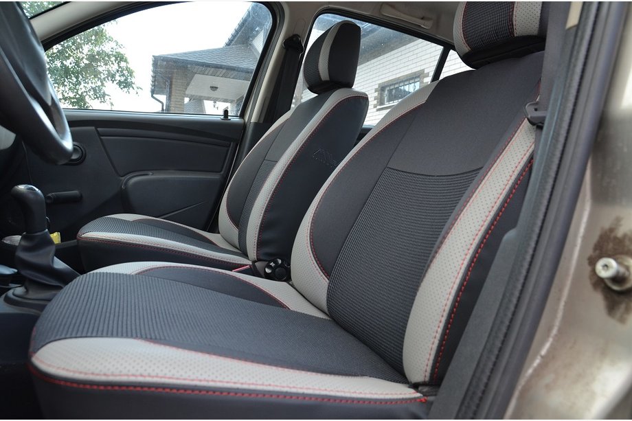 Renault Sandero 2007-2013 Housses de Sièges Auto SoyuzAuto Premium Image