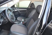 Skoda Octavia II A5 2006-2010 Housses de Sièges Auto (Similicuir↗Tissu, Premium) photo 2