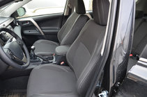 Toyota Rav 4 2013-2018 Housses de Sièges Auto (Similicuir↗Tissu, Premium) photo 1