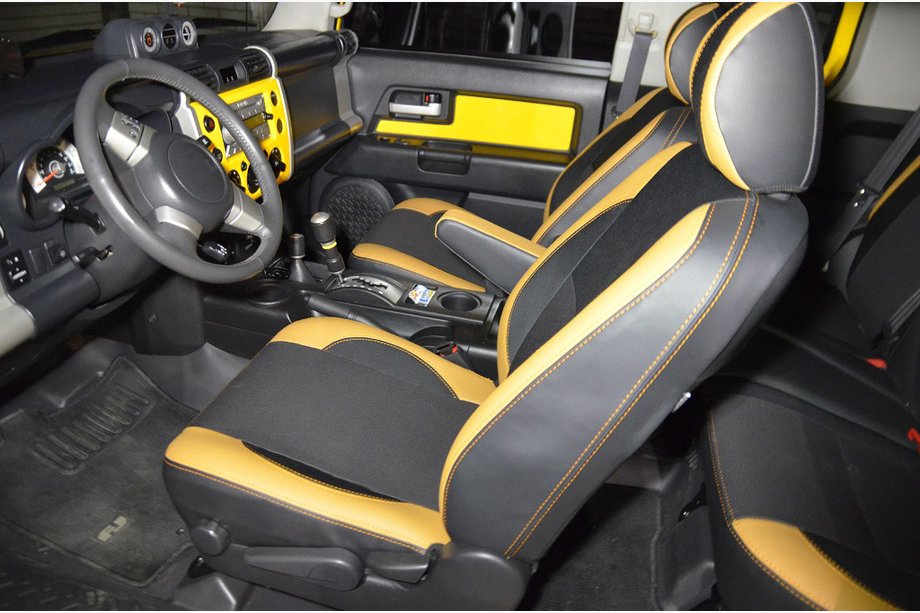Toyota FJ Cruiser 2006-2022 Housses de Sièges Auto SoyuzAuto Premium Photo 4