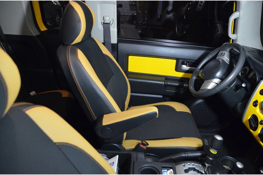 Toyota FJ Cruiser 2006-2022 Housses de Sièges Auto SoyuzAuto Premium Photo 3