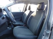 Renault Logan II 2013-2022 Housses de Siège Auto (Similicuir↗Tissu, Premium) photo 5