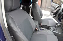 Skoda Superb 2001-2009 Housses de Sièges Auto (Similicuir↗Tissu, Premium) photo 1