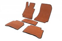 Mercedes E-class W212 2009-2016 Tapis de sol EVA (rouge brique) photo 1