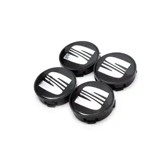 Caches moyeux 57/55.5 mm (lot de 4)