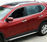 Nissan X-trail T32/Rogue 2014-2021 Barres longitudinales de toit design d'origine (Gris) photo 1