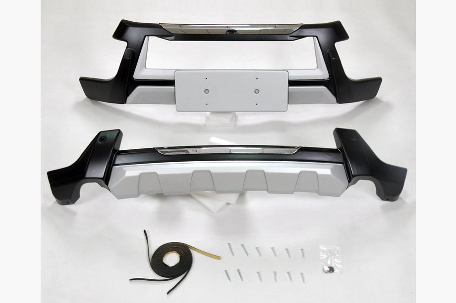 Isuzu MU-X 2013- Extensions avant et arrière (2 pcs) Photo 1