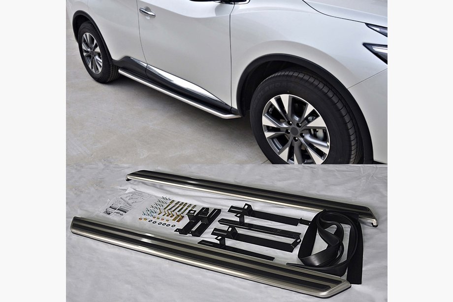 Nissan Murano 2014- Marchepieds Latéraux V1 (2 pcs) Image