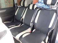 Toyota Avensis 2009-2018 Housses de Siège Auto (Similicuir↗Tissu, Premium) photo 1