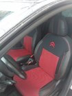Citroen C-3 2002-2009 Housses de Siège Auto (Similicuir↗Tissu, Premium) photo 1