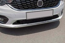 Fiat Tipo 2016- Protection de pare-chocs avant OmsaLine (2016-2020, inox) photo 1