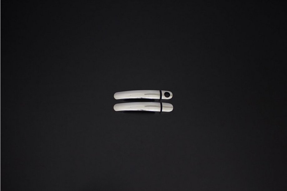 Volkswagen Beetle 2005-2011 Couvre-poignées OmsaLine (2 pcs, Acier Inoxydable) Image