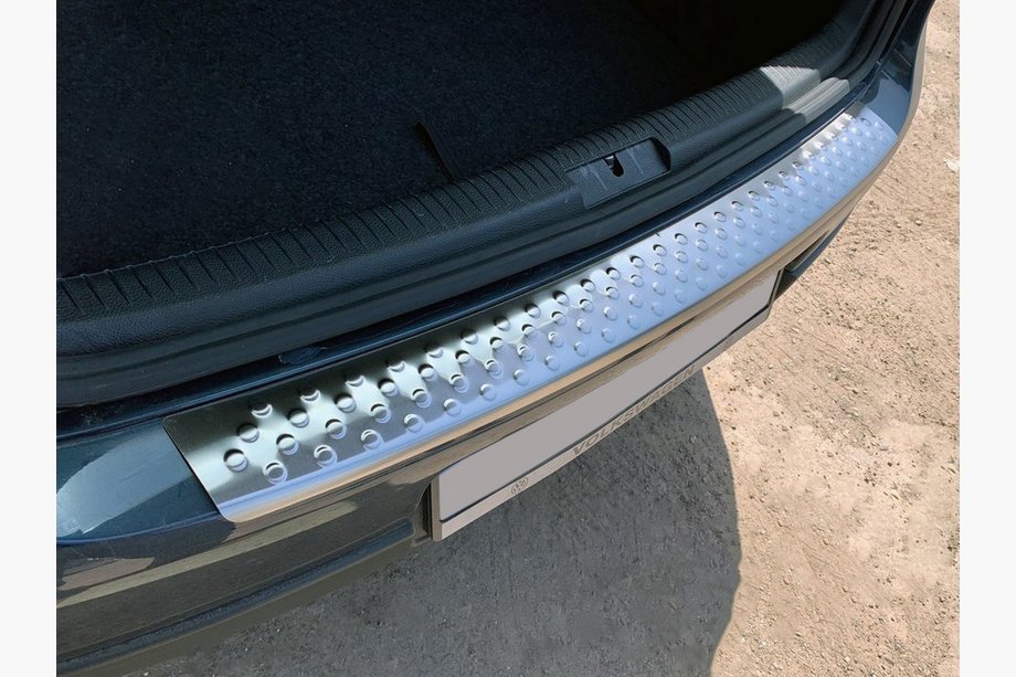 Volkswagen Golf 5 2003-2009 Protection de Pare-chocs Arrière OmsaLine Inox Photo 2
