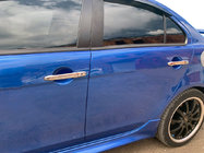 Mitsubishi Lancer X 2008- Couvre-poignées Chromés (4 pcs) Sans puce, OmsaLine - Acier Inoxydable Italien photo 1