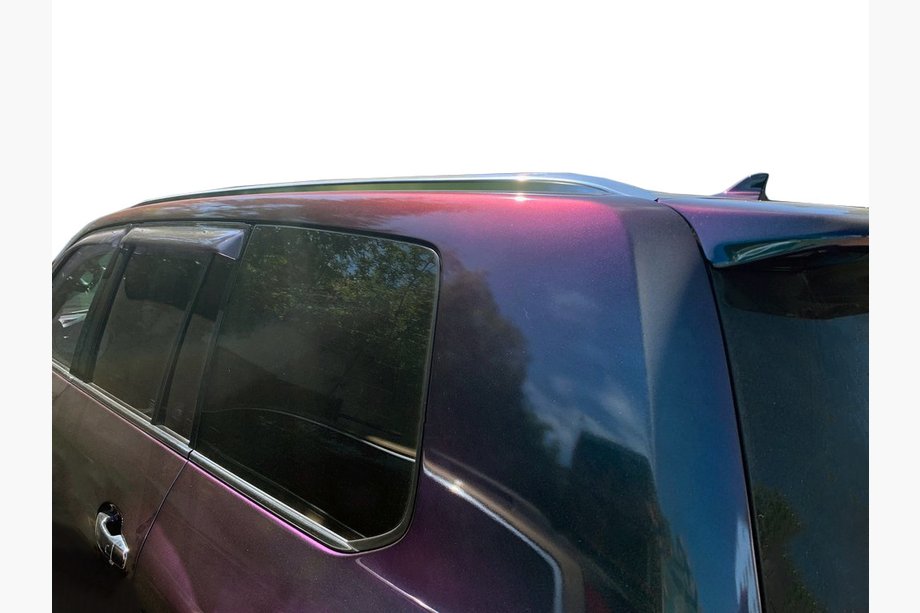 Lexus LX570/450d 2008-2022 Barres de Toit Grises 2008-2015 (Design 2018, 2 pcs) Image