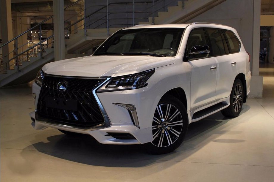 Lexus LX570/450d 2008-2022 Bas de Caisse (Design Lexus 2016+) Noir Photo 2