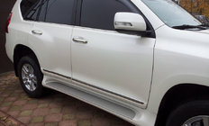Toyota Land Cruiser Prado 150 2009-2023 Moulures de portes (Design 2013-2017) photo 1