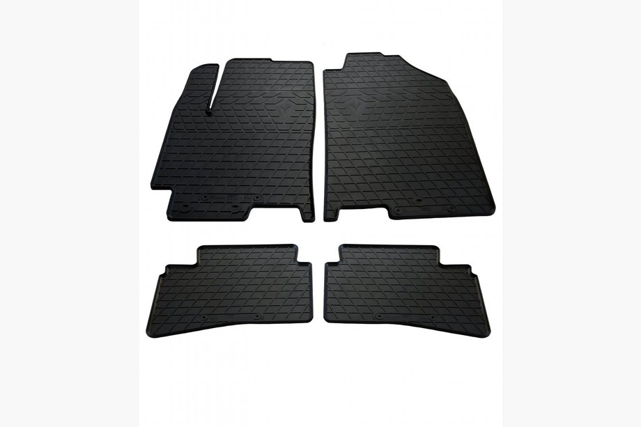 Kia Stonic 2017- Tapis de sol en caoutchouc Stingray (4 pcs) Image