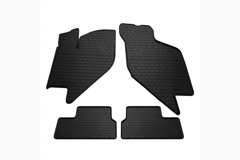 Lada Kalina 2004-2011 Tapis en caoutchouc (4 pcs, Stingray Premium) Image