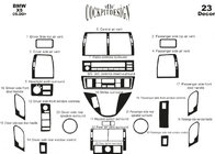 BMW X5 E53 1999–2006 Cache tableau de bord V-1 Bois Foncé photo 3