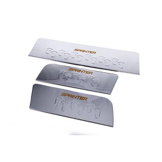 Seuils de porte intérieurs Carmos V2 (3 pcs, inox) photo 1