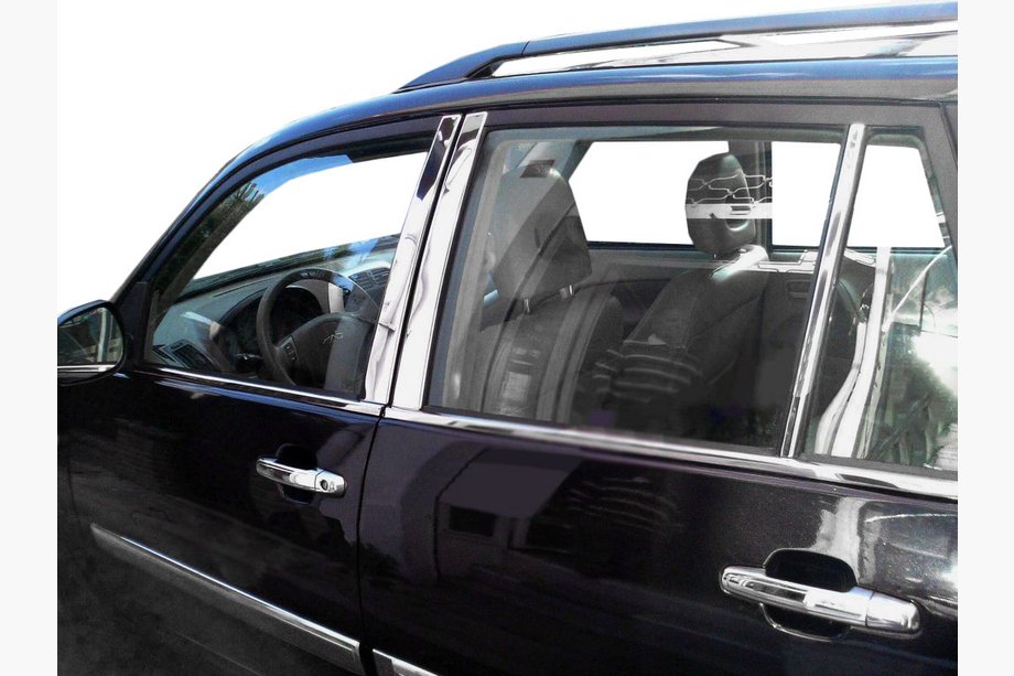Chery Tiggo 1 2005-2016 Enjoliveurs de Montants de Portes en Acier Inoxydable Image