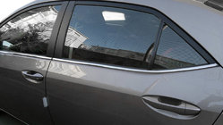Toyota Corolla 2013-2019 Enjoliveurs inférieurs de porte chromés (4 pcs, inox) photo 1