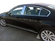 Volkswagen Passat B8 2015-2023 Enjoliveurs de Montants de Porte en Acier Inoxydable photo 1