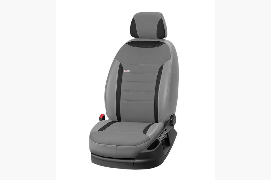 Lexus ES 2012-2018 Housses de sièges Auto Similicuir+Tissu Eco Classic 2020 (intérieur complet) Photo 13