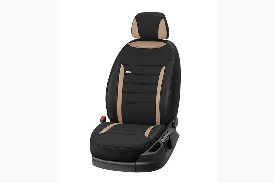 Lexus ES 2012-2018 Housses de sièges Auto Similicuir+Tissu Eco Classic 2020 (intérieur complet) Photo 14