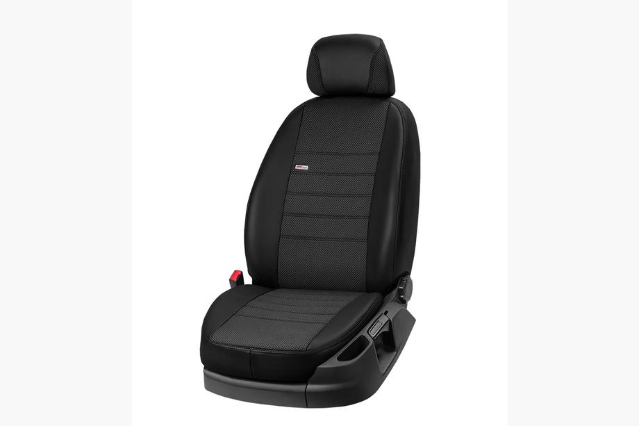 Honda Civic Sedan X 2016-2021 Housses de Sieges Auto Similicuir+Tissu+Alcantara Eco Comfort (Set Complet) Photo 2