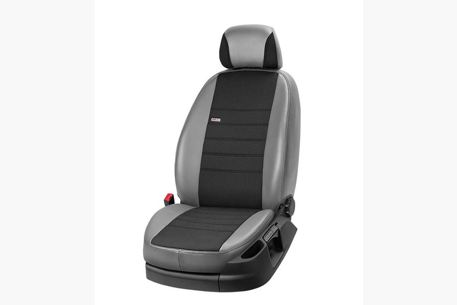 Honda Civic Sedan X 2016-2021 Housses de Sieges Auto Similicuir+Tissu+Alcantara Eco Comfort (Set Complet) Photo 4
