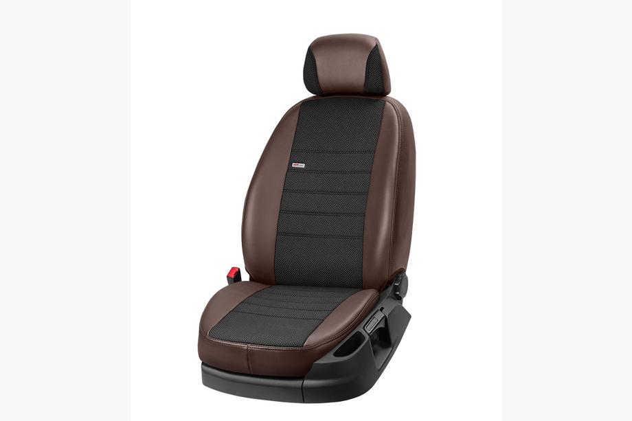 Honda Civic Sedan X 2016-2021 Housses de Sieges Auto Similicuir+Tissu+Alcantara Eco Comfort (Set Complet) Photo 6