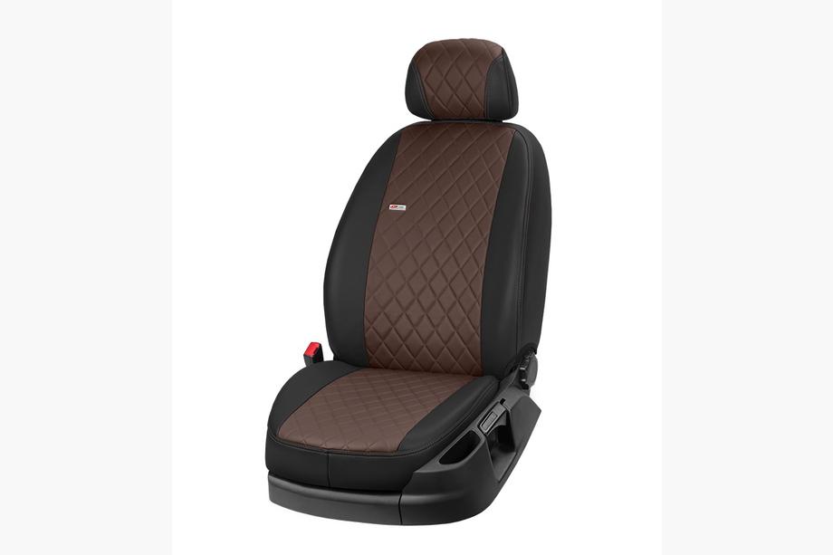 Toyota Fortuner 2015- Housses de sièges auto en similicuir Eco Grand 2020 (ensemble complet) Photo 9