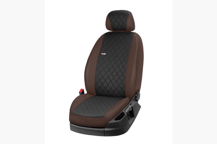 Toyota Fortuner 2015- Housses de sièges auto en similicuir Eco Grand 2020 (ensemble complet) Photo 10