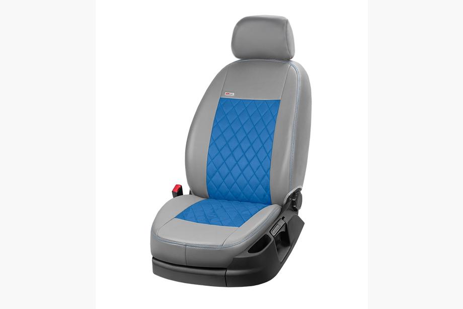 Hyundai Getz 2002- Housses de sièges simili cuir+tissu+alcantara Eco Prestige Antara (intérieur complet) Photo 7
