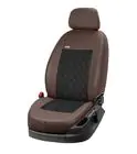 Hummer H3 2005-2010 Housses de sièges simili cuir+tissu+alcantara Eco Prestige Antara (intérieur complet) photo 12