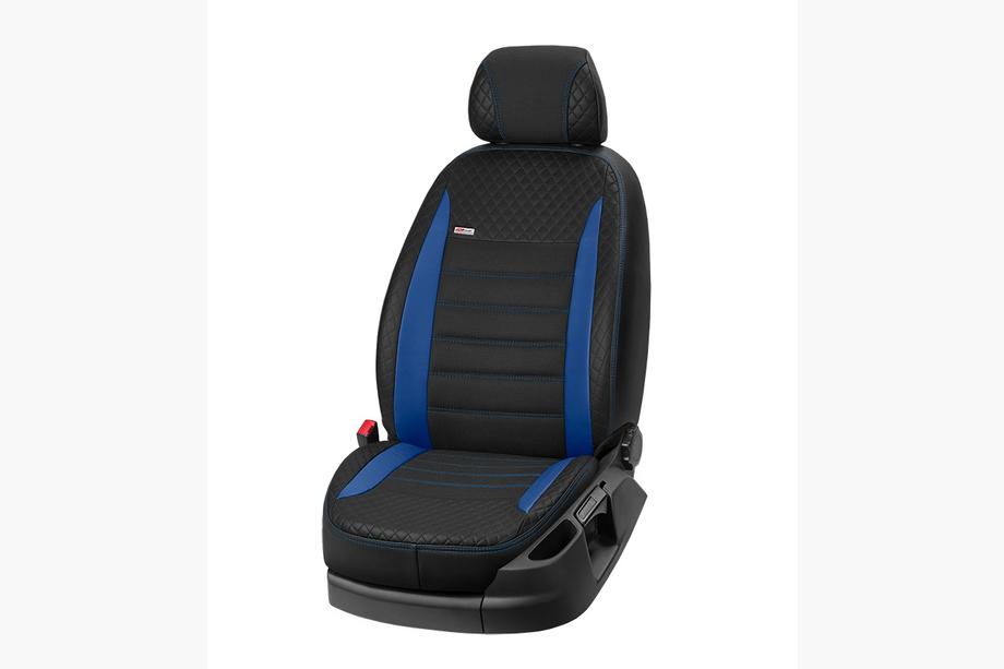 Fiat Scudo 1996-2007 Housses de Sièges Auto Similicuir+Tissu+Alcantara Vip Elite 2020 (8 ou 9 Places) Photo 6