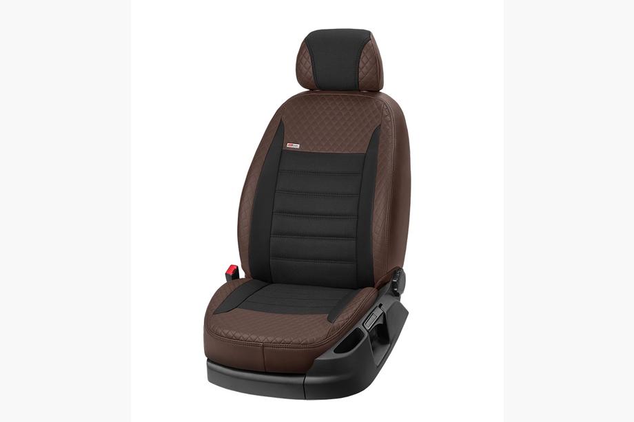 Fiat Scudo 1996-2007 Housses de Sièges Auto Similicuir+Tissu+Alcantara Vip Elite 2020 (8 ou 9 Places) Photo 11