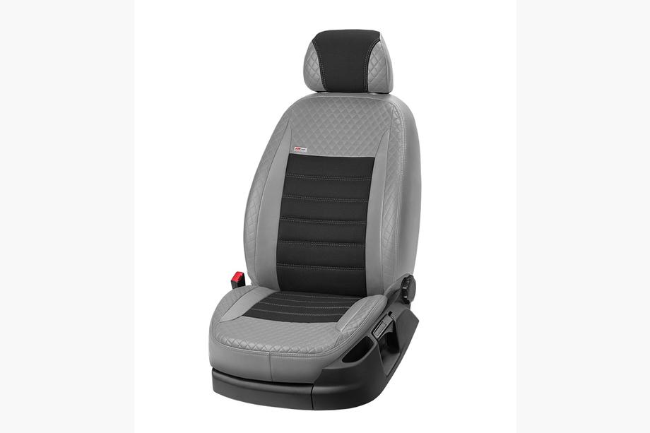 Fiat Scudo 1996-2007 Housses de Sièges Auto Similicuir+Tissu+Alcantara Vip Elite 2020 (8 ou 9 Places) Photo 16