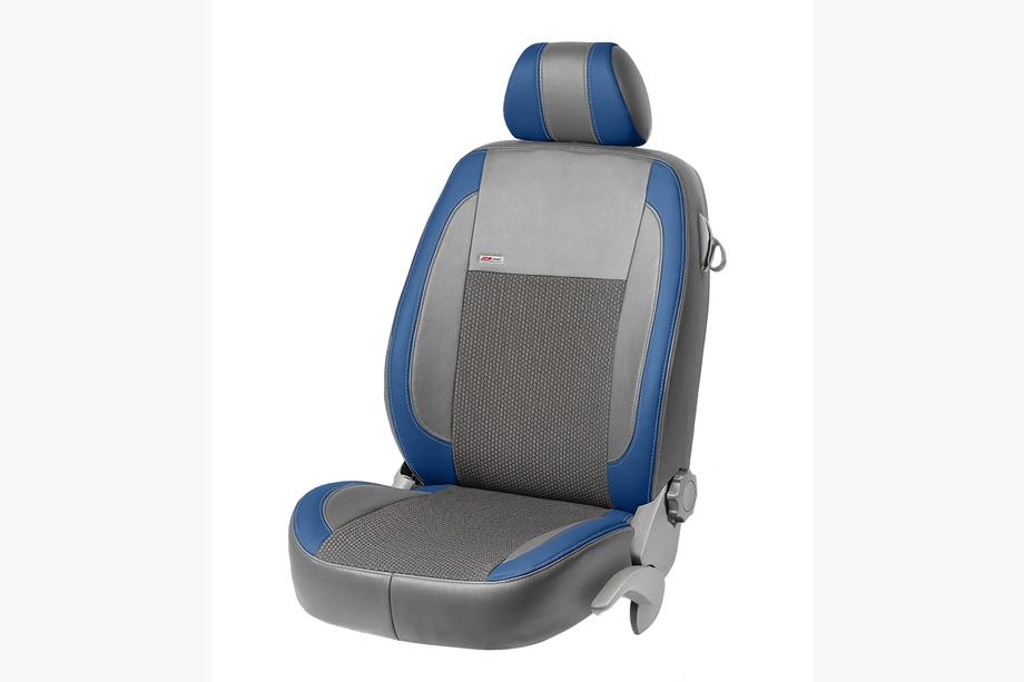 Nissan NV300/Primastar 2016- Housses de Sièges Auto Similicuir+Tissu+Alcantara VIP Elite (Avant) Photo 6