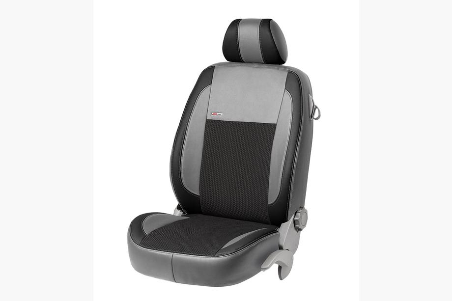 Nissan NV300/Primastar 2016- Housses de Sièges Auto Similicuir+Tissu+Alcantara VIP Elite (Avant) Photo 14