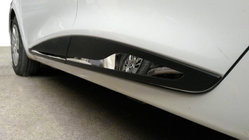 Renault Clio IV 2012-2019 Moulures de porte droites (4 pcs, inox) photo 3