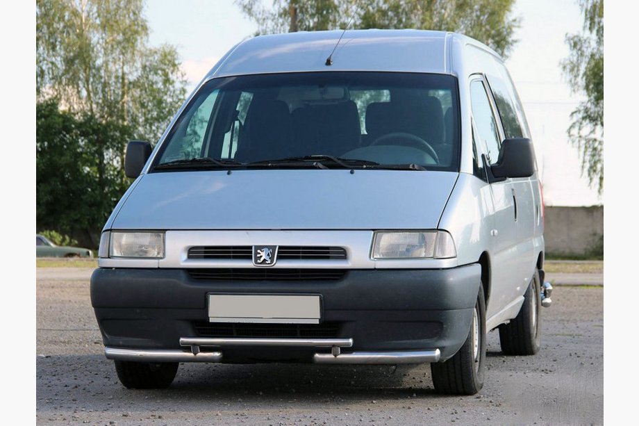 Peugeot Expert 1995-2007 Protection Avant ST009 (Inox) Image